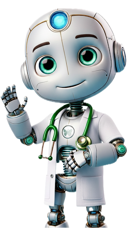 Dr. Next Robot Mascot Hero